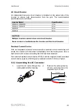 Предварительный просмотр 33 страницы Sungrow SG2K-S User Manual