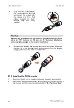 Предварительный просмотр 34 страницы Sungrow SG2K-S User Manual