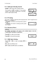 Предварительный просмотр 56 страницы Sungrow SG2K-S User Manual