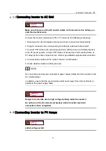 Preview for 41 page of Sungrow SG2K5TL User Manual