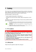 Preview for 11 page of Sungrow SG33CX User Manual