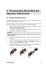 Preview for 71 page of Sungrow SG3KTL-EC User Manual