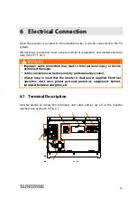 Preview for 37 page of Sungrow SG60KTL User Manual