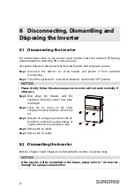 Preview for 60 page of Sungrow SG60KTL User Manual