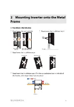 Preview for 3 page of Sungrow SG60KU-M Quick Installation Manual