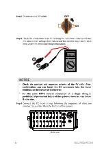 Предварительный просмотр 12 страницы Sungrow SG80KTL-20 Quick Installation Manual