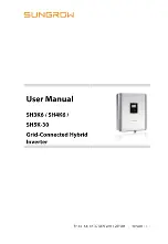 Sungrow SH3K6-30 User Manual preview