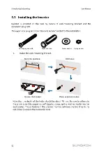 Предварительный просмотр 42 страницы Sungrow SH3K6-30 User Manual