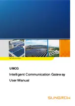 Предварительный просмотр 1 страницы Sungrow UMCG User Manual