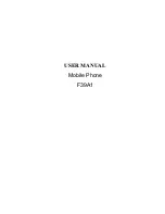 Sungworld F39A1 User Manual предпросмотр