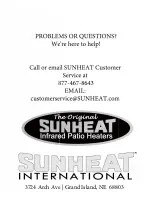 Preview for 14 page of Sunheat PHSQGH Instruction Manual