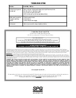 Preview for 8 page of Sunheat S1220U Installation And Operation Manual