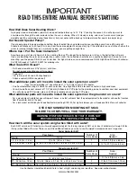 Preview for 2 page of SUNHEATER S411 Installation & Operation Manual