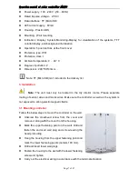 Preview for 8 page of Sunhome Tech SR1568 Operation Manual