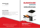 Sunhouse MAMA SHD4086W Instructions Manual предпросмотр