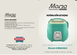 Sunhouse MAMA SHD8652G Operating Instructions Manual предпросмотр