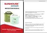 Предварительный просмотр 4 страницы Sunhouse MAMA SHD8665G Instruction Manual