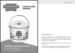 Preview for 4 page of Sunhouse SHD8218 Instruction Manual