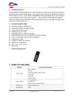 Preview for 3 page of SUNITEC ENTERPRISE CO BT-02A2 User Manual