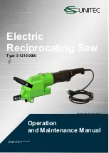 Sunitec 5 1215 0050 Operation And Maintenance Manual preview