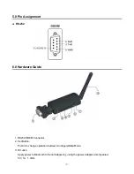 Предварительный просмотр 6 страницы Sunix BTS1009C User Manual