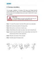 Preview for 12 page of Sunix MIO5079AL User Manual