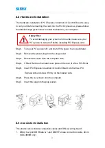 Preview for 11 page of Sunix SDC0880I User Manual