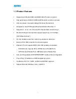 Preview for 8 page of Sunix Universal PCI Express
Multi-IO
RS-232 / Parallel
Communication Board User Manual