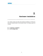 Preview for 11 page of Sunix Universal PCI Express
Multi-IO
RS-232 / Parallel
Communication Board User Manual