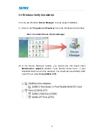 Preview for 21 page of Sunix Universal PCI Express
Multi-IO
RS-232 / Parallel
Communication Board User Manual