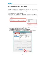 Preview for 25 page of Sunix Universal PCI Express
Multi-IO
RS-232 / Parallel
Communication Board User Manual