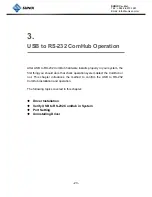 Preview for 25 page of Sunix USB to RS-232 ComHub User Manual