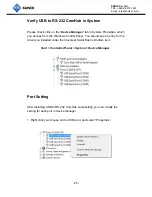 Preview for 27 page of Sunix USB to RS-232 ComHub User Manual