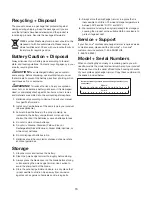 Preview for 16 page of sunjoe 20ViONLTE-PHT17 Operator'S Manual