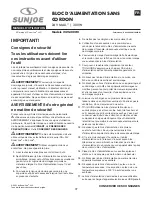 Предварительный просмотр 37 страницы sunjoe 24V-300WI Operator'S Manual