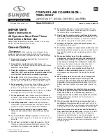 Preview for 1 page of sunjoe 24V-AJC-CT Operator'S Manual