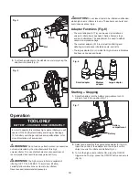 Preview for 10 page of sunjoe 24V-AJV-CT Operator'S Manual