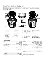 Preview for 7 page of sunjoe 24V-MSTFAN-LTE Operator'S Manual