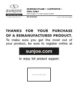 sunjoe 24V-TLR-CT-RM Owner'S Manual preview