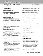 sunjoe AJ800E Operator'S Manual preview