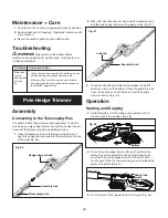 Предварительный просмотр 22 страницы sunjoe GTS4001C-LT-RM Operator'S Manual