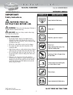 Предварительный просмотр 1 страницы sunjoe Mow Joe MJ501MRM Operator'S Manual