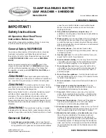 sunjoe SDJ616 Operator'S Manual preview