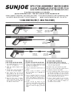 Preview for 1 page of sunjoe SPX-FC34 Assembly Manual