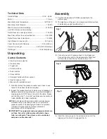 Preview for 7 page of sunjoe SPX2100HH-SJG Operator'S Manual