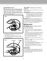 Preview for 10 page of sunjoe TRJ609ERM Operator'S Manual