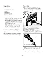 Предварительный просмотр 9 страницы sunjoe WA24C-LT-RM Operator'S Manual