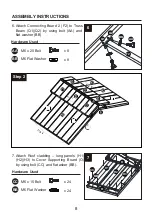 Предварительный просмотр 8 страницы Sunjoy 0757134 Manual