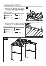 Предварительный просмотр 9 страницы Sunjoy 0757134 Manual