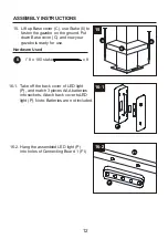 Предварительный просмотр 12 страницы Sunjoy 0757134 Manual